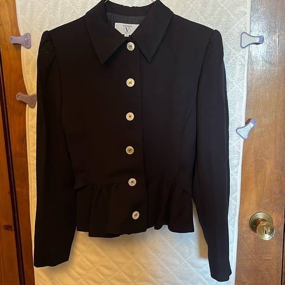 Valentino Miss V Vintage Navy Jacket - Picture 4 of 12